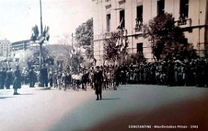 Constantine - Manifestation Petain - 1941 (5)